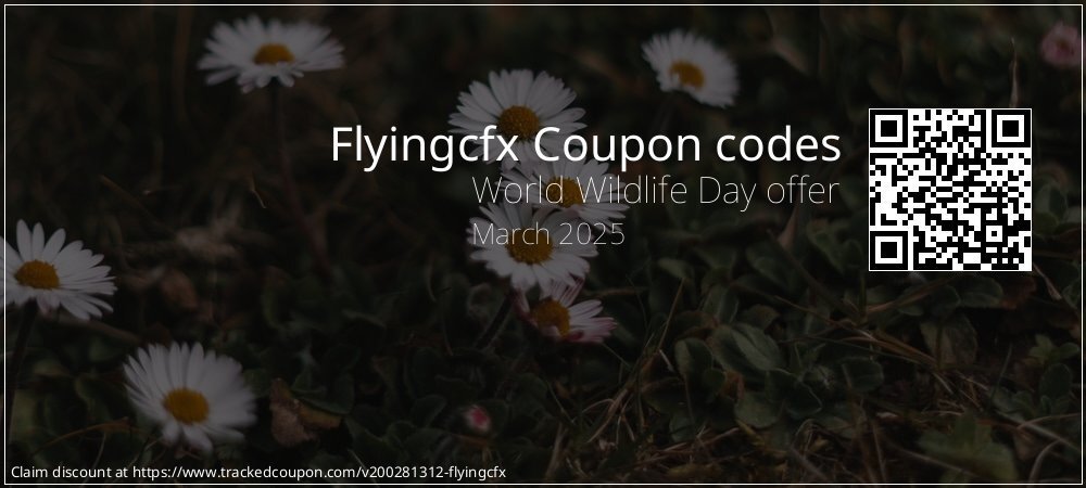 Flyingcfx Coupon discount, offer to 2025