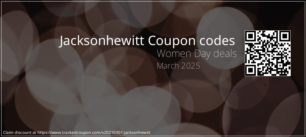 Jacksonhewitt Coupon discount, offer to 2025
