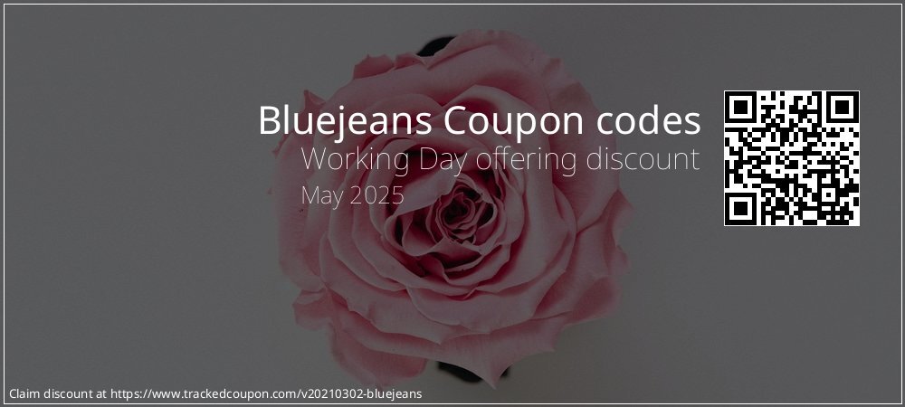 Bluejeans Coupon discount, offer to 2024