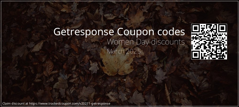 Getresponse Coupon discount, offer to 2025