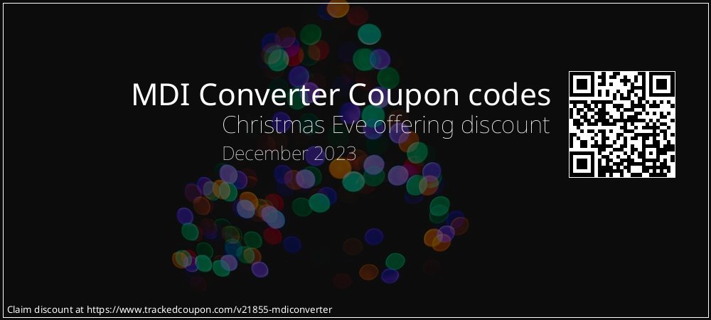 MDI Converter Coupon discount, offer to 2022