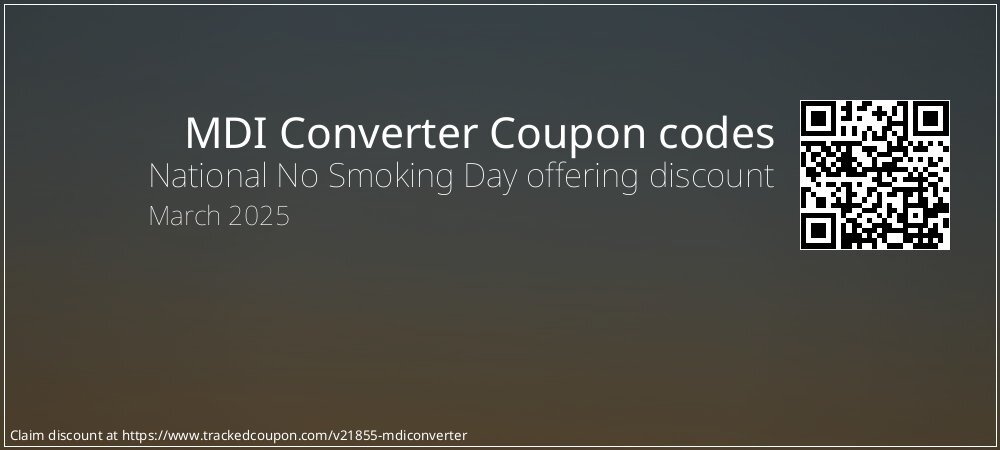 MDI Converter Coupon discount, offer to 2025