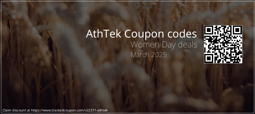 AthTek Coupon discount, offer to 2024