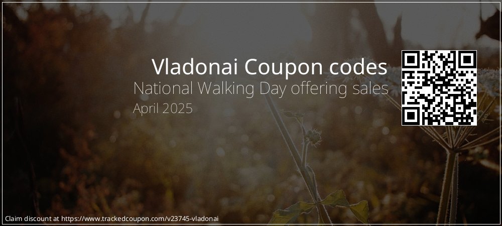 Vladonai Coupon discount, offer to 2025
