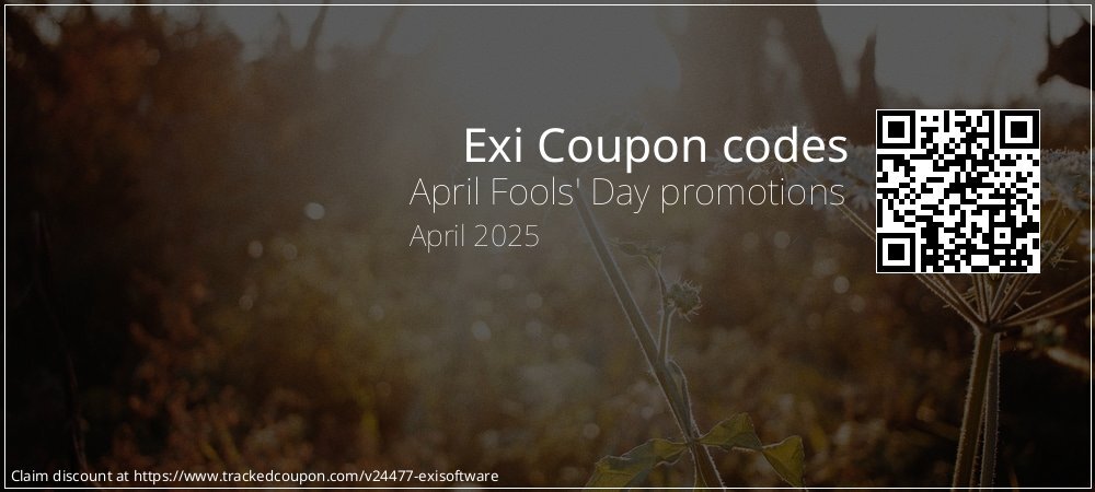 Exi Coupon discount, offer to 2025