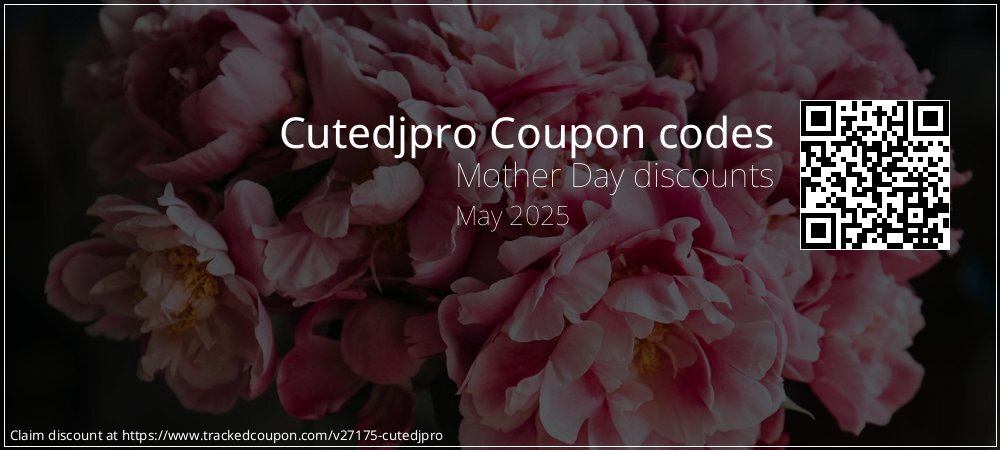 Cutedjpro Coupon discount, offer to 2025