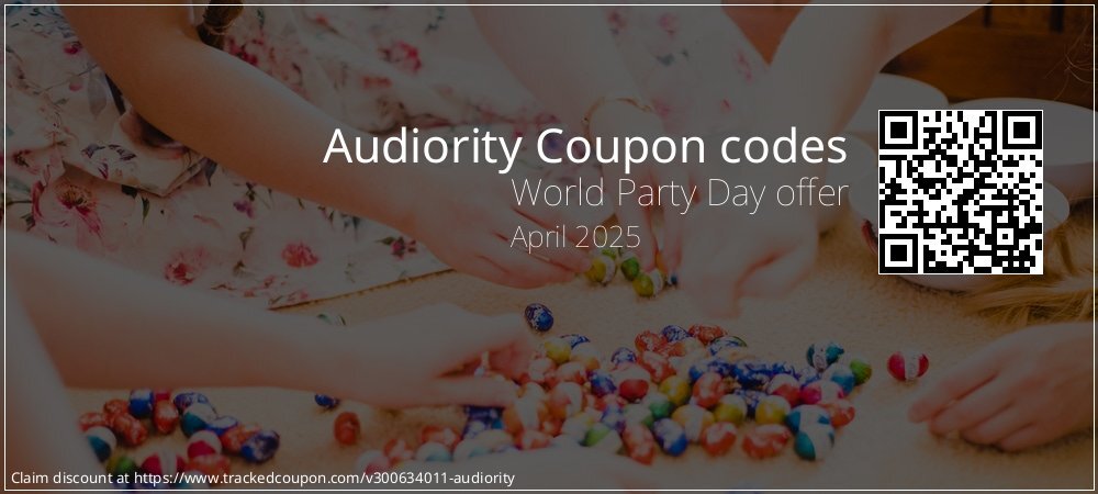 Audiority Coupon discount, offer to 2025