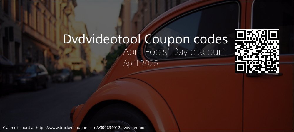 Dvdvideotool Coupon discount, offer to 2025
