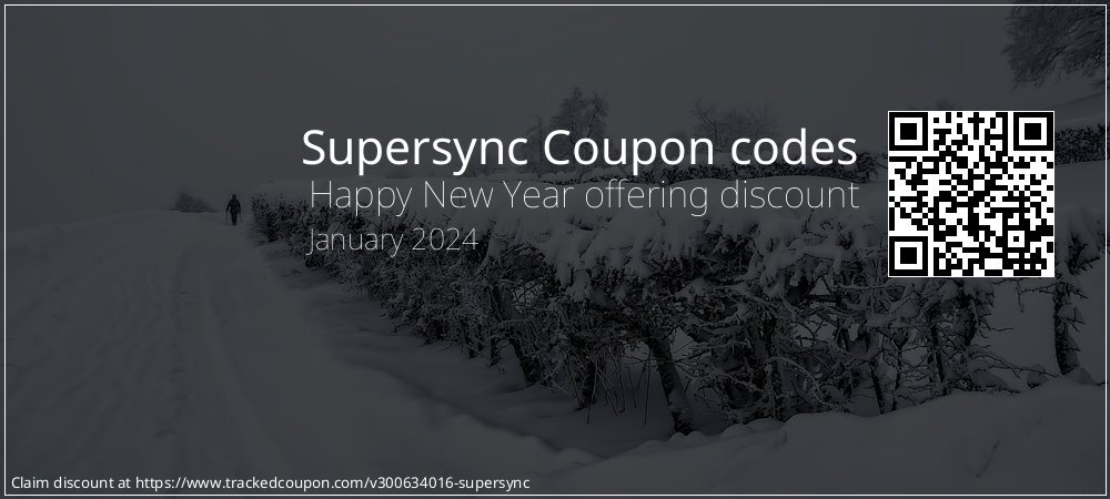 Supersync Coupon discount, offer to 2022