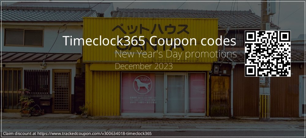 Timeclock365 Coupon discount, offer to 2023