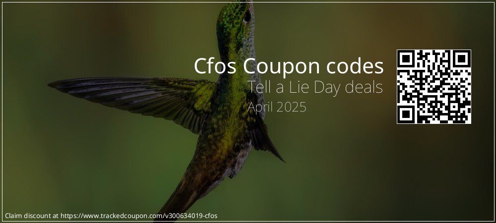 Cfos Coupon discount, offer to 2025
