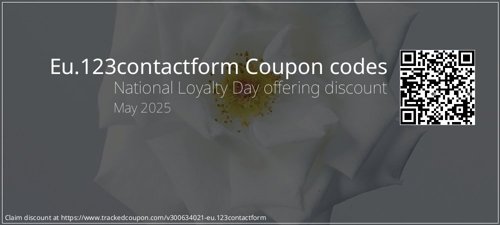 Eu.123contactform Coupon discount, offer to 2023