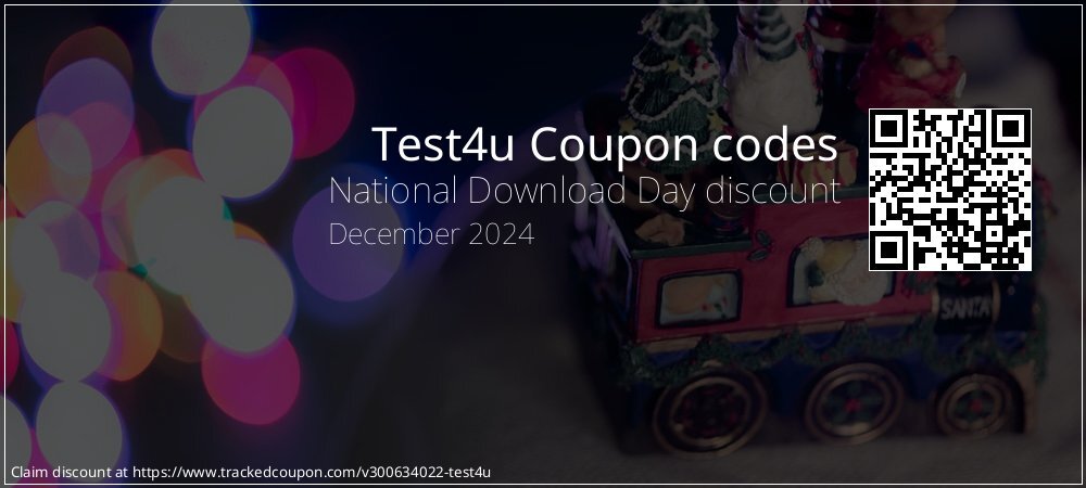 Test4u Coupon discount, offer to 2024