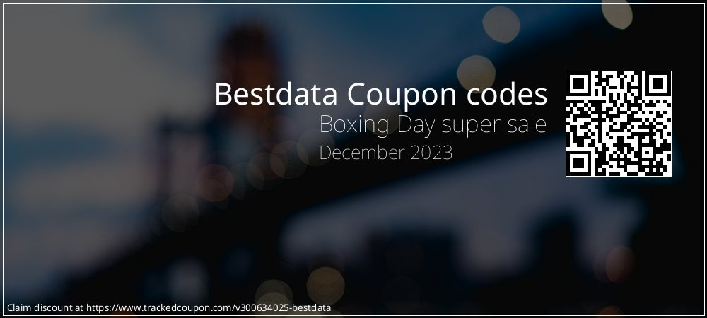 Bestdata Coupon discount, offer to 2023