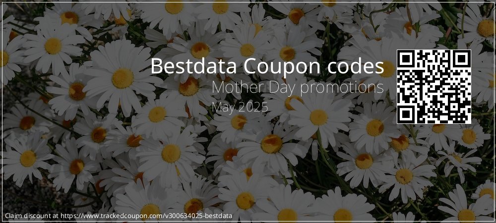 Bestdata Coupon discount, offer to 2024