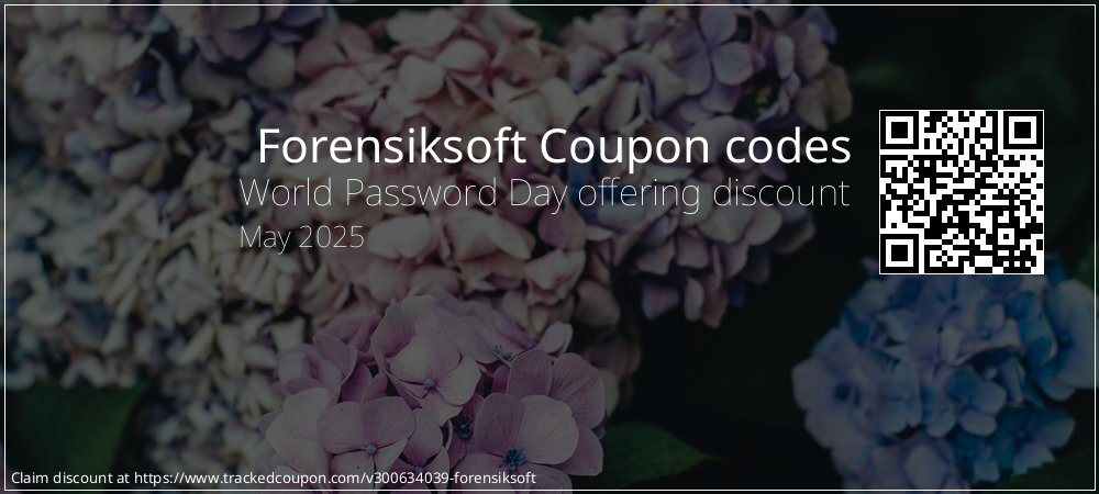 Forensiksoft Coupon discount, offer to 2024