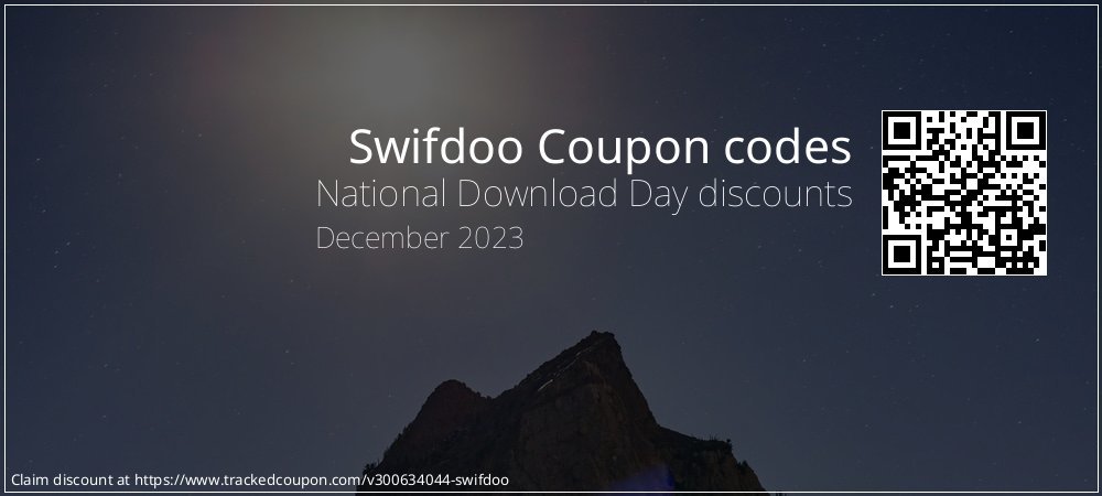 Swifdoo Coupon discount, offer to 2024
