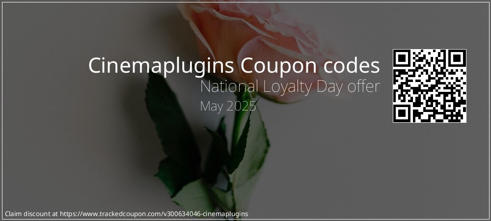 Cinemaplugins Coupon discount, offer to 2023