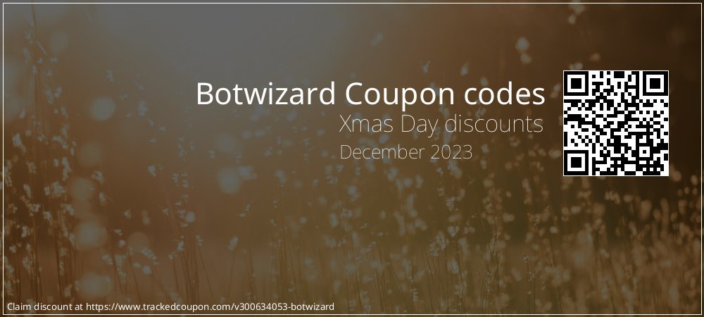 Botwizard Coupon discount, offer to 2023