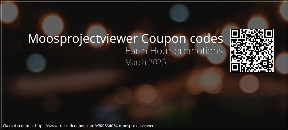 Moosprojectviewer Coupon discount, offer to 2024