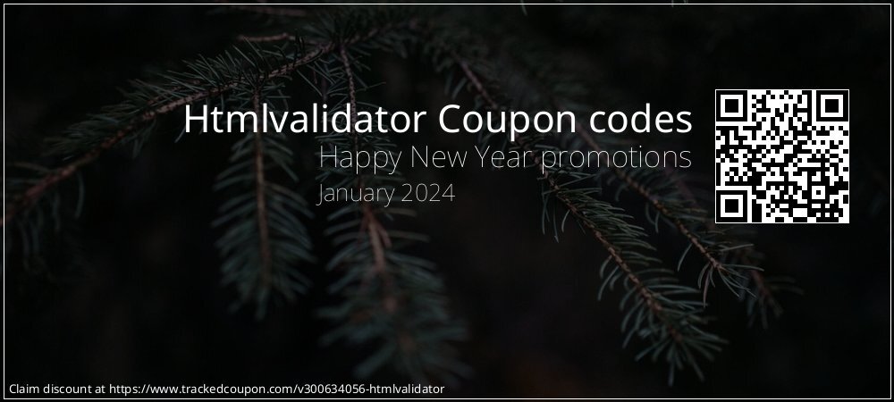Htmlvalidator Coupon discount, offer to 2023
