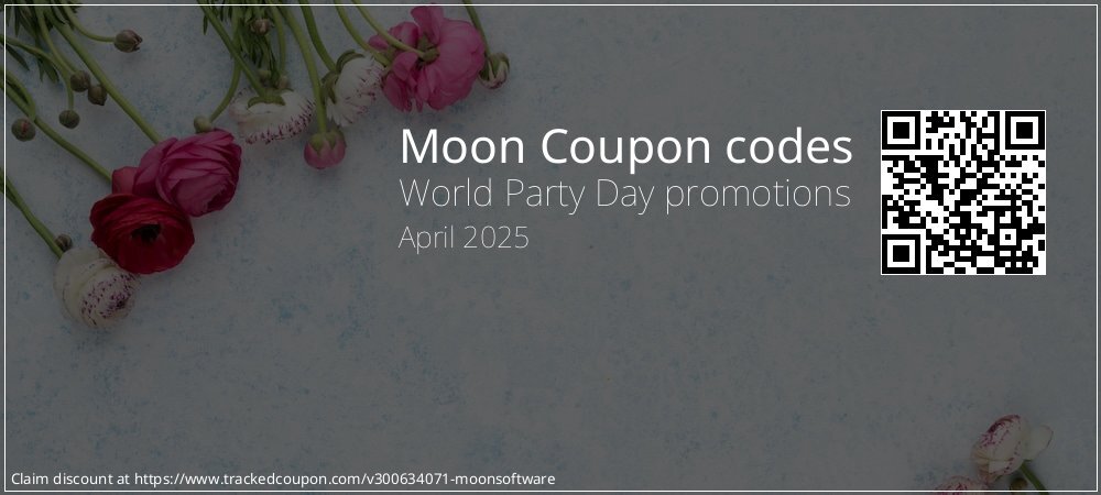 Moon Coupon discount, offer to 2025