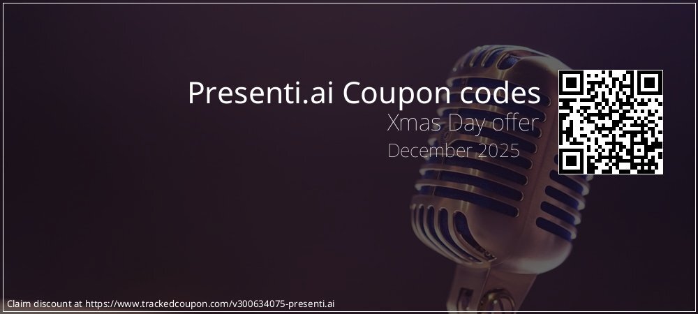 Presenti.ai Coupon discount, 2025