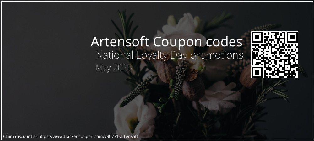 Artensoft Coupon discount, offer to 2025