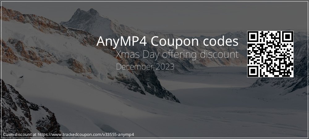 AnyMP4 Coupon discount, offer to 2022