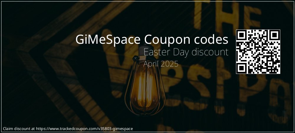 GiMeSpace Coupon discount, offer to 2025