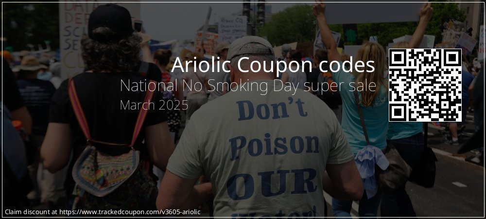 Ariolic Coupon discount, offer to 2025