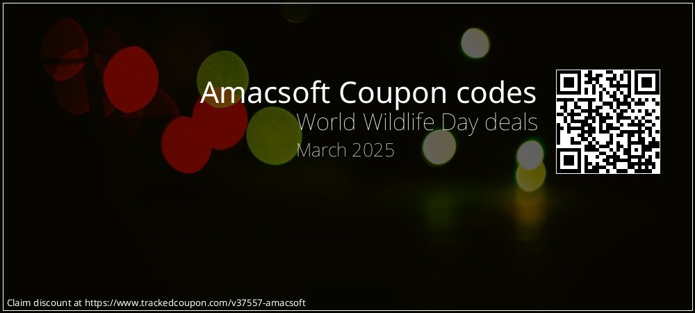 Amacsoft Coupon discount, offer to 2025