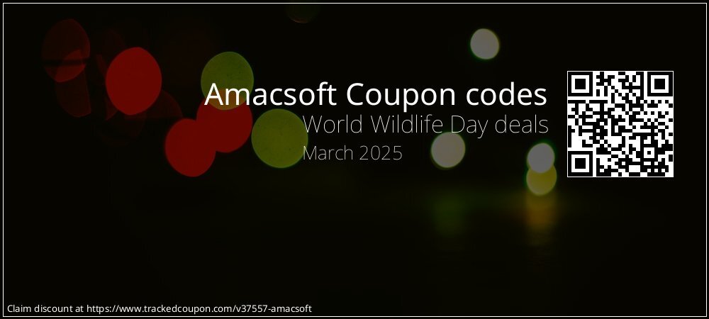 Amacsoft Coupon discount, offer to 2024