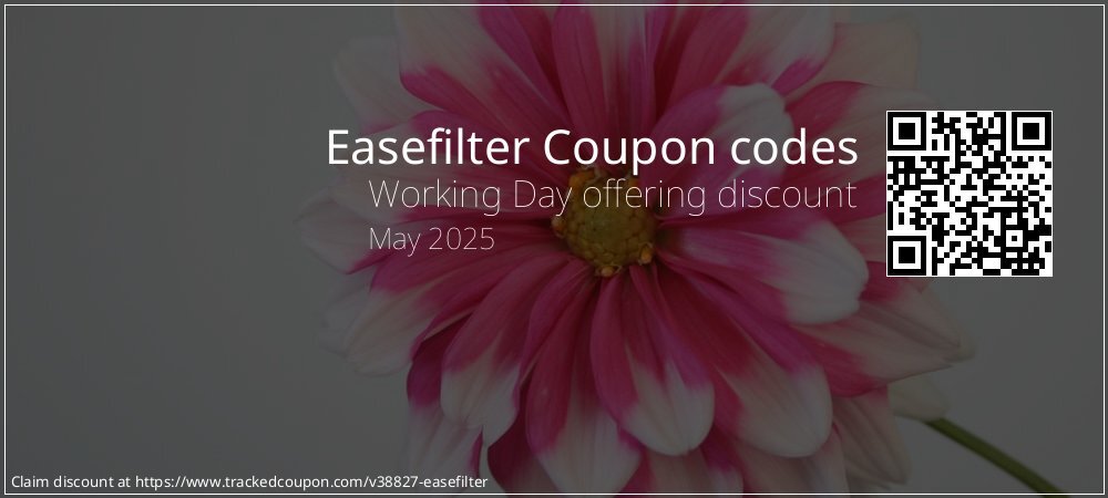 Easefilter Coupon discount, offer to 2025