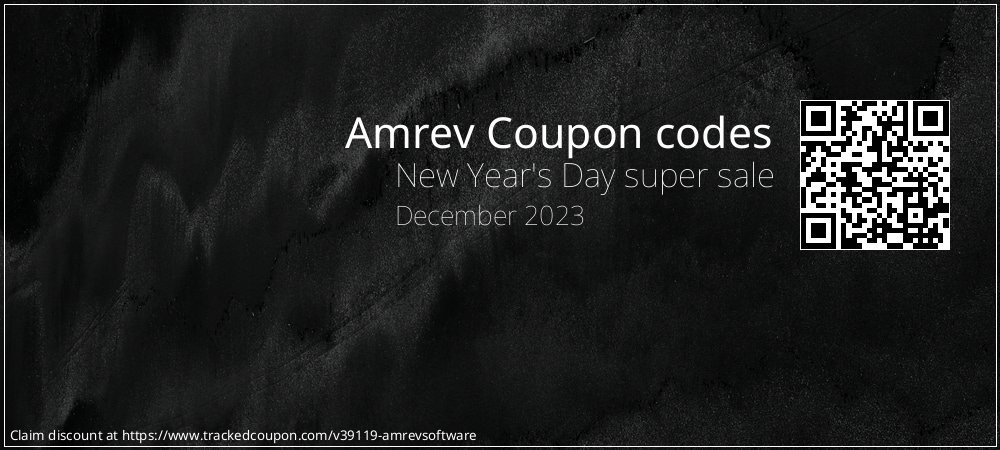 Amrev Coupon discount, offer to 2023