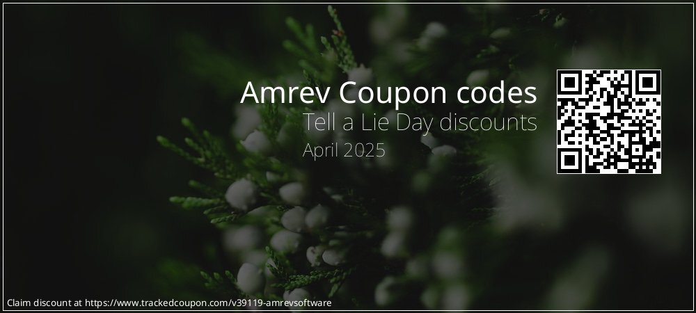 Amrev Coupon discount, offer to 2025