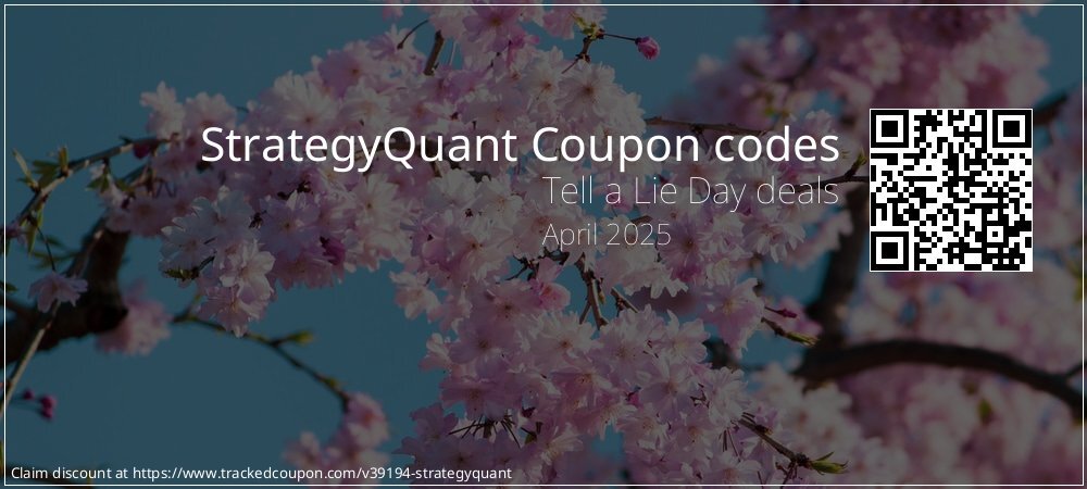 StrategyQuant Coupon discount, offer to 2025