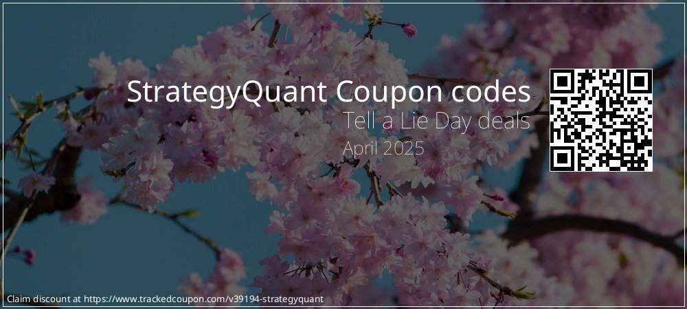 StrategyQuant Coupon discount, offer to 2024