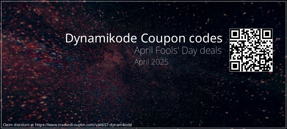 Dynamikode Coupon discount, offer to 2025