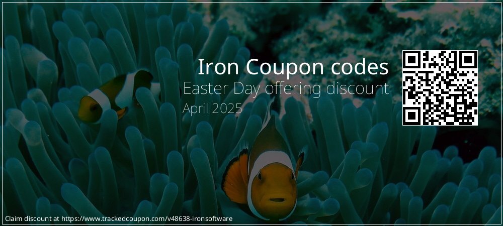 Iron Coupon discount, offer to 2024