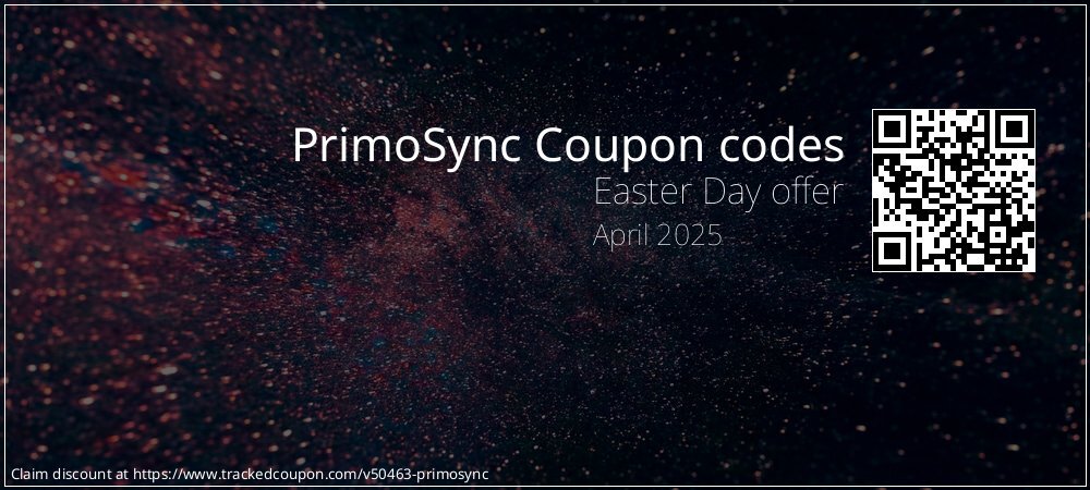 PrimoSync Coupon discount, offer to 2025