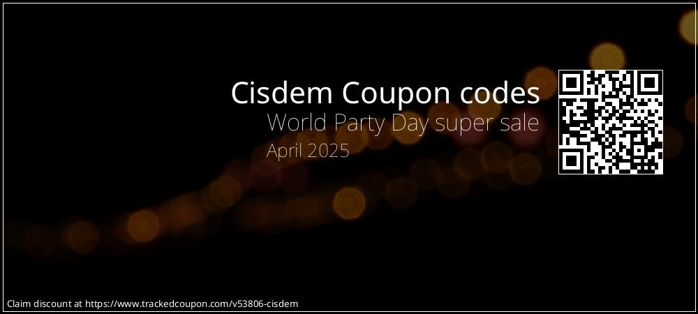 Cisdem Coupon discount, offer to 2024