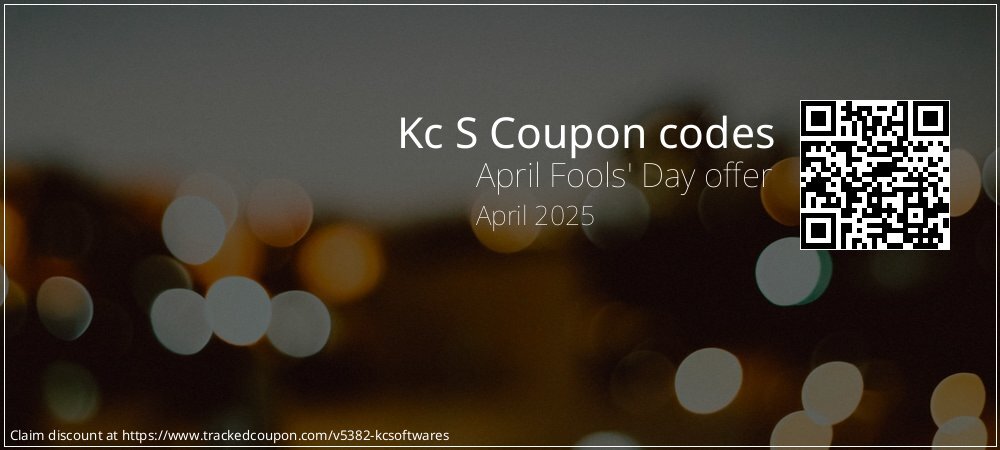 Kc S Coupon discount, offer to 2024