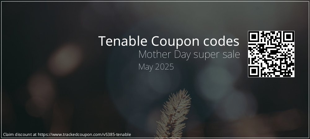 Tenable Coupon discount, offer to 2024