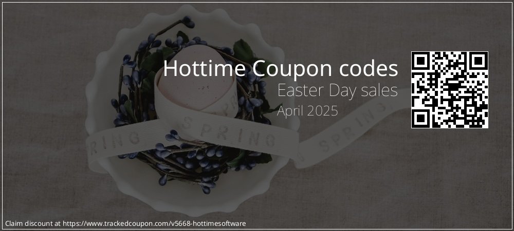 Hottime Coupon discount, offer to 2025
