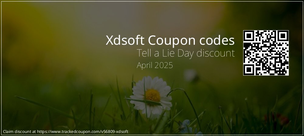 Xdsoft Coupon discount, offer to 2024