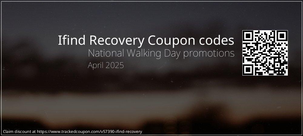 Ifind Recovery Coupon discount, offer to 2025