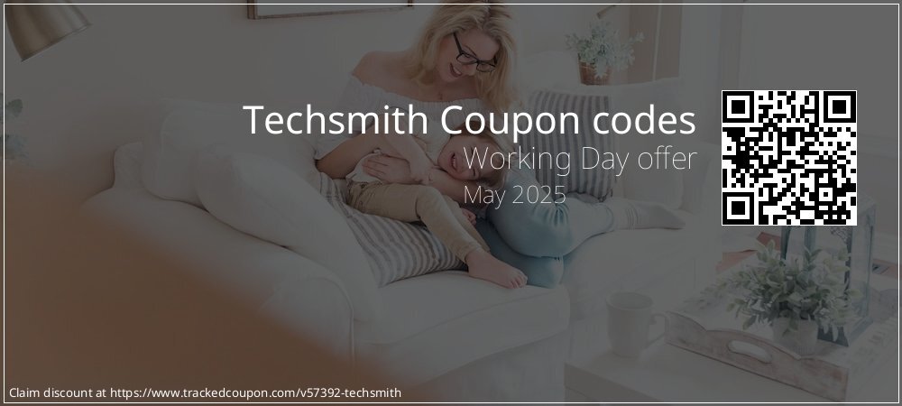 Techsmith Coupon discount, offer to 2024