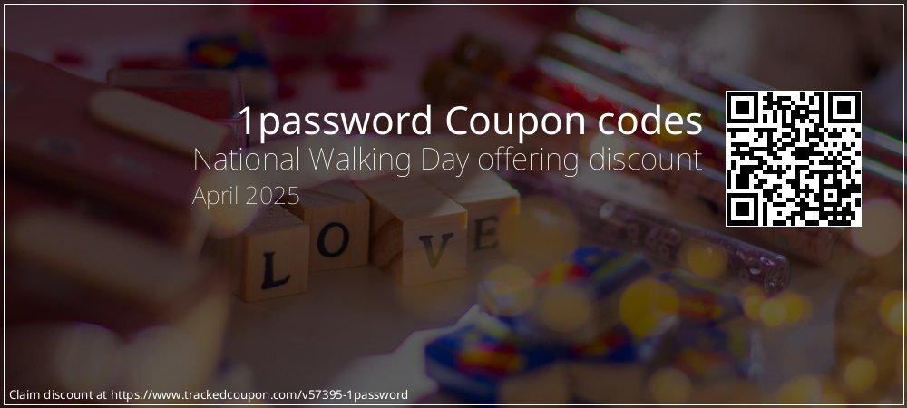 1password Coupon discount, offer to 2025