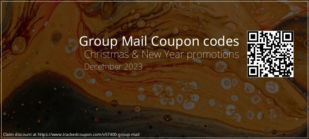 Group Mail Coupon discount, offer to 2022